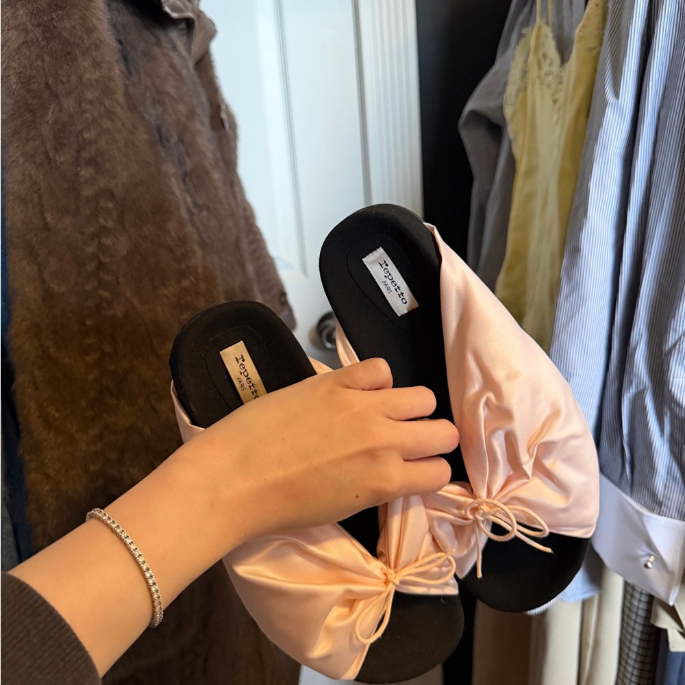 Repetto Soft Pink Women's jive sandals - Picture 10 of 10